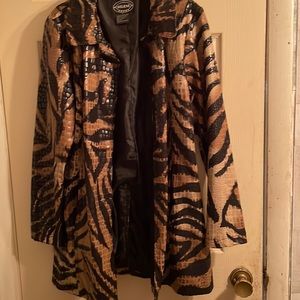 Croc print Selene Sport 3/4 length jacket slightly worn great condition size S